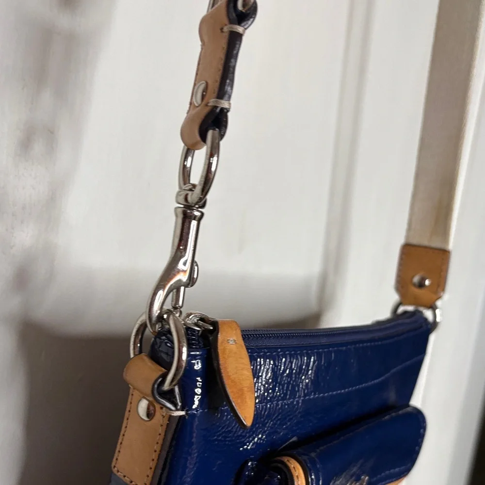 Coach Navy Blue Crossbody Bag